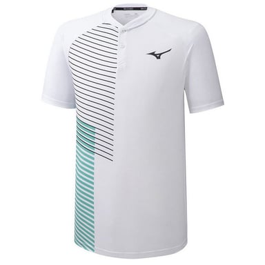 Mizuno Shadow Heren Wit T-Shirt