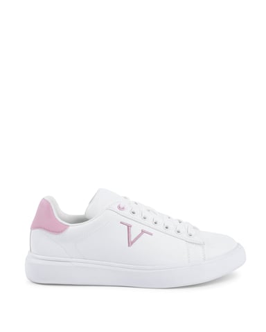 V Italia Womens Sneaker SNK 004 W White Pink