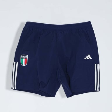 Heren adidas Italië 2023/24 Pro trainingsshort in blauw