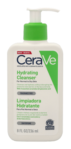 CeraVe Hydrating Cleanser w/Pump236 ml.