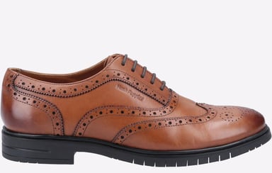 Hush Puppies Santiago Leren Herenschoenen Met Veters In Het Bruin
