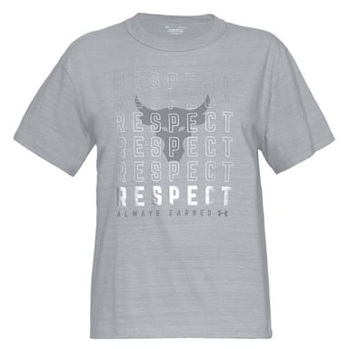 Under Armour x Project Rock Grijs T-shirt - Dames