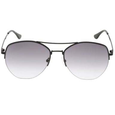 Calvin Klein grijze zonnebril met gradientlens en zwarte lens
