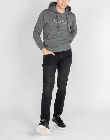 Invicta blouse Hoodie Mannen Grijs