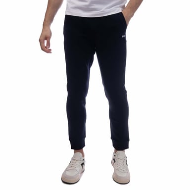 Men's Boss Hadiko Solid Patterned Slim Joggers in Blue