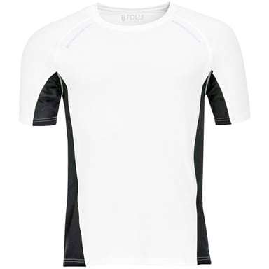 SOLs Heren Sydney Reflecterend T-Shirt (Wit)