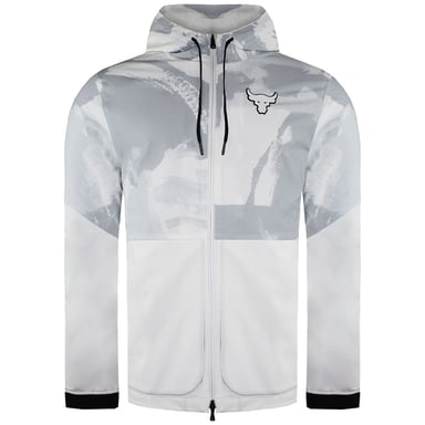 Under Armour Lange Mouw Zip Up Wit Heren Legacy Windjack 1362759 112