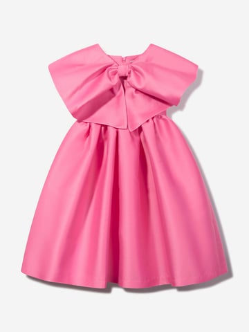 Mama Luma Girls Flared Special Occasion Dress With Bolero in Pink