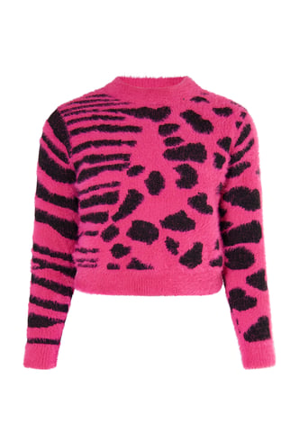 Mymo Gebreide trui meisjes (kinderen) roze