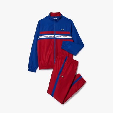 Heren Lacoste Sport Tennis Sweatsuit in Blauw