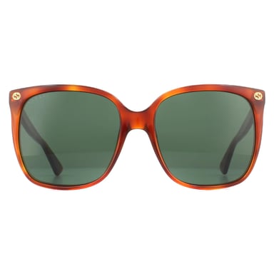 Gucci Zonnebril GG0022S 002 HAVANA GROEN