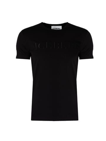 Iceberg T-Shirt C-Neck Mannen zwart