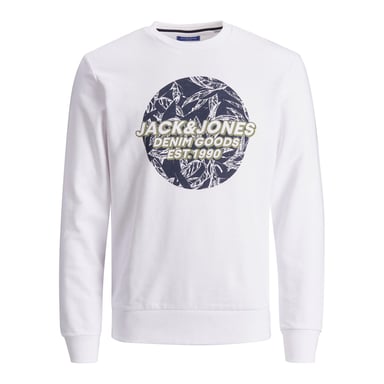 JACK&JONES Men's Logo printed pullover sweatshirt