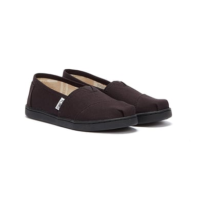 Jongens Meisjes TOMS Alpargata Jeugd Zwart / Zwart Espadrilles