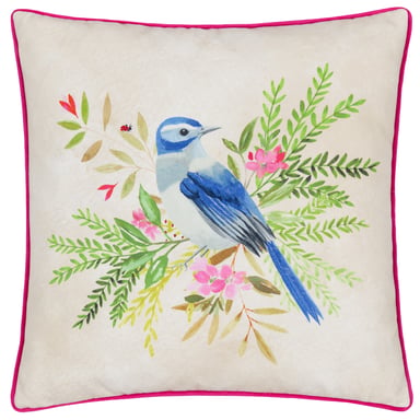 Evans Lichfield Daisy Hill Bluebird Gedrukt Polyester Vulling Kussen