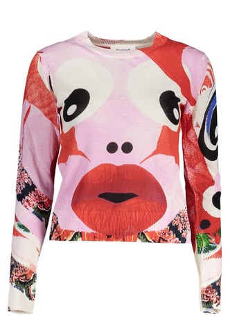 Desigual Dames Roze Linnen Shirt