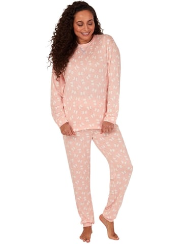 Penguin Print Long Sleeve Pyjama Set