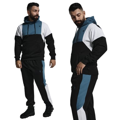 Mens Kam Two Piece Tracksuit Hoodie & Jogger Set