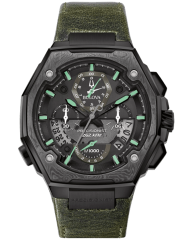 Bulova Precisionist X Special Edition herenhorloge Groen 98B355