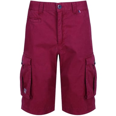 Regatta Herenhorebay Vintage Cargo Shorts (Donkere Bourgogne)