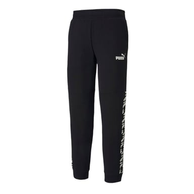 Puma Amplified Track Pants Getaped Logo Zwart Joggers - Heren
