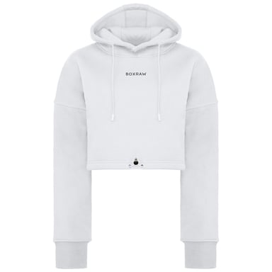 BoxRaw Johnson Womens Wit Cropped Hoodie