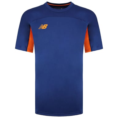 New Balance Jersey Heren Blauw T-Shirt