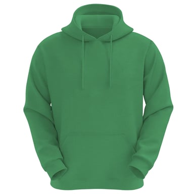 VR2 Denim Mens Plain Hoodie Long Sleeve Pullover