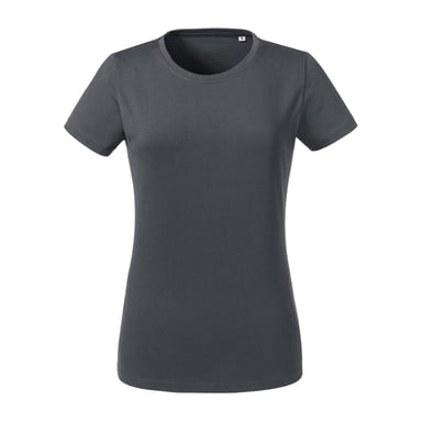Russell Dames/dames Zwaargewicht T-Shirt met korte mouwen (Aluminium Grijs)