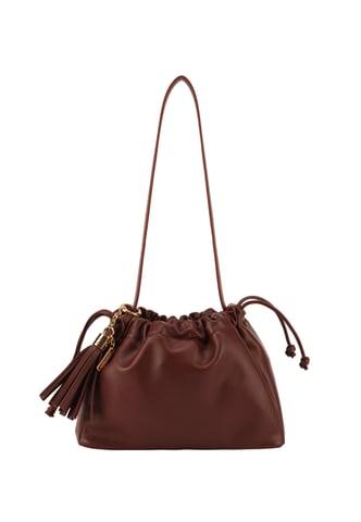 Laura Ashley bordeauxrode schoudertas