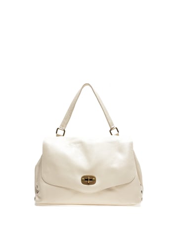 Anna Luchini SS22 AL 1766 Beige Rundleer Tas