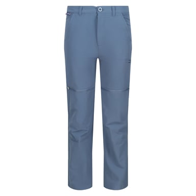 Regatta Kinder/Kinder Highton Stretch Afritsbare Wandelbroek (Koronet Blauw)