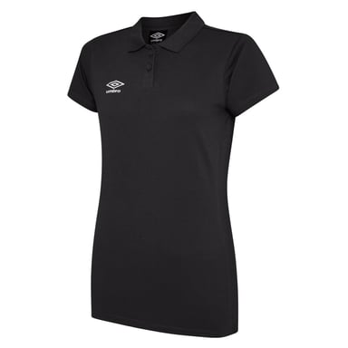 Umbro Dames/Dames Club Essential Poloshirt (Koolstof/Wit)