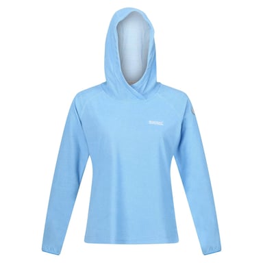 Regatta Dames/dames Montes Lichtgewicht Hoodie (Sonisch blauw/wit)