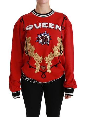 Pailletten Love Pullover Trui