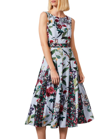 Trudy Patched Floral Dress