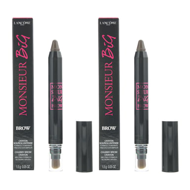 Lancome Monsieur Big 03 Brown Brow Crayon 1.5g x 2