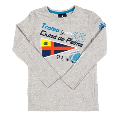 T-shirt met lange mouwen en ronde hals 44744041 vrouw