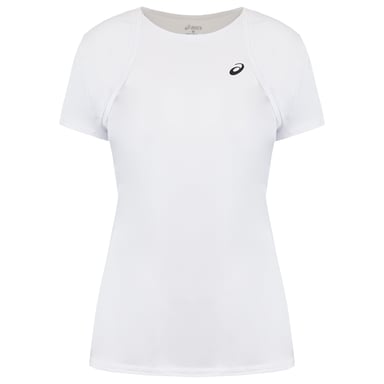 Asics Logo Dames Wit T-Shirt