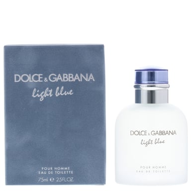 D&G Light Blue Pour Homme Edt Spray 75ml.