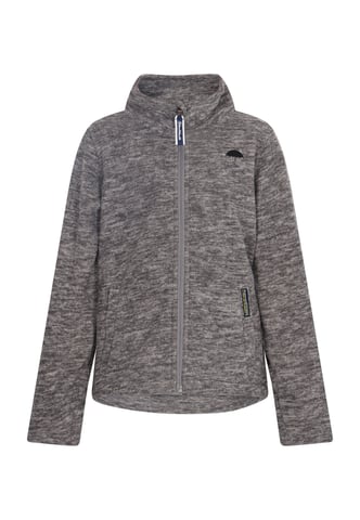 Schmuddelwedda Fleece jas meisjes (kinderen) grijs melange