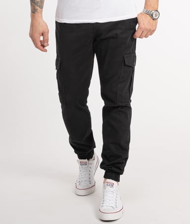 Rock Creek Cargohose Schwarz