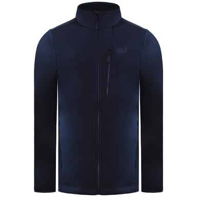 Jack Wolfskin Whirlwind Heren Navy Softshell Jas