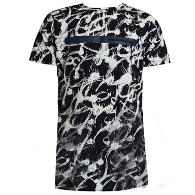 Asics Jyuni Heren Zwart/Wit T-Shirt