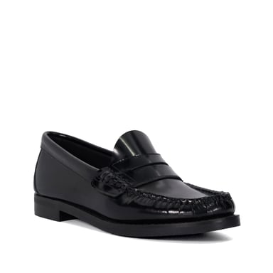 Dune Ginni Leren Zwarte Damesschoenen