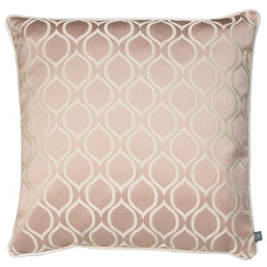 Prestigious Textiles Solitaire Geborduurde Geometrische Kussenhoes met Bies