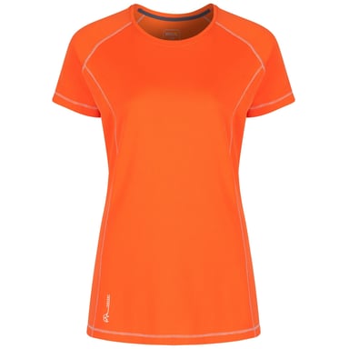 Regatta Great Outdoors - Dames Virda Base Layer T-Shirt met Korte Mouwen (Oranje)