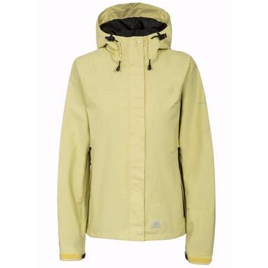 Trespass - Dames Miyake Waterdichte Jas met Capuchon (Beige)
