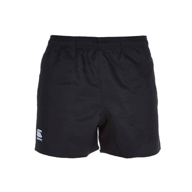 Canterbury Heren Professional Polyester korte broek (Zwart)