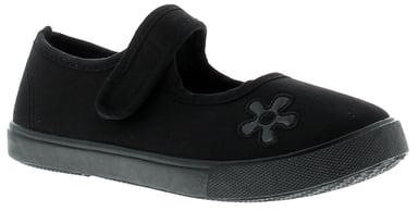 Wynsors mary jane 2 school gymschoenen en pumps voor jongere meisjes zwart